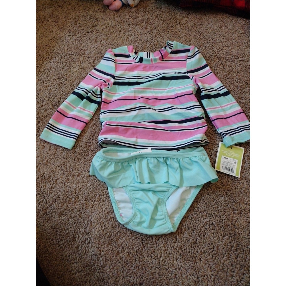 18 Month Long Sleeve Bathing Suit New.